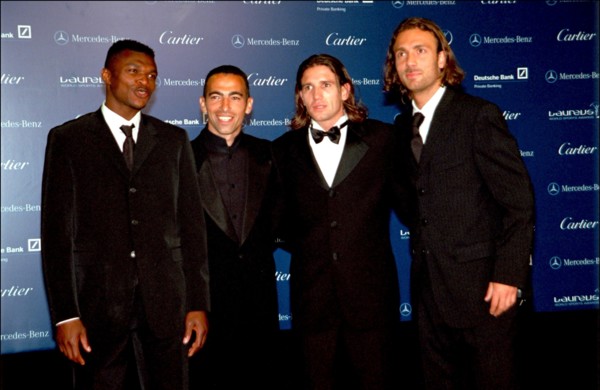 05/22/2001. Laureus world sports awards 2001