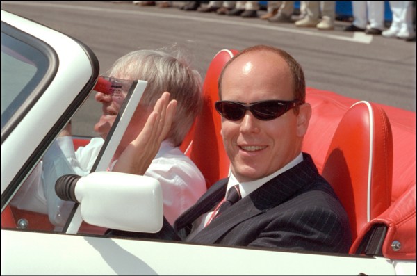 05/26/2001. Formula 1: trials for the Monaco Grand Prix.
