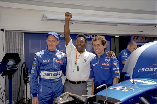 05/26/2001. Formula 1: trials for the Monaco Grand Prix.
