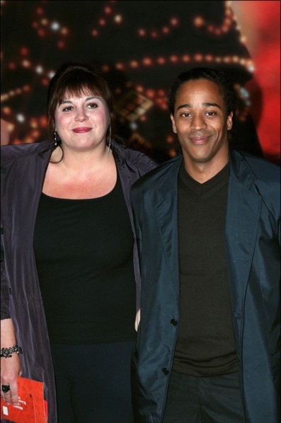 09/27/2001. Premiere of Baz Luhrmann's movie "Moulin Rouge!" in Paris.
