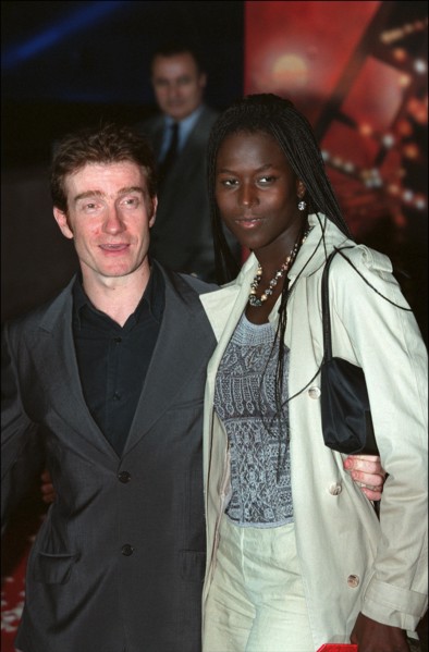 09/27/2001. Premiere of Baz Luhrmann's movie "Moulin Rouge!" in Paris.