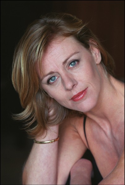 11/00/2001. Close-up Cecile Auclert stars in the TV movie "La folle de dieu".
