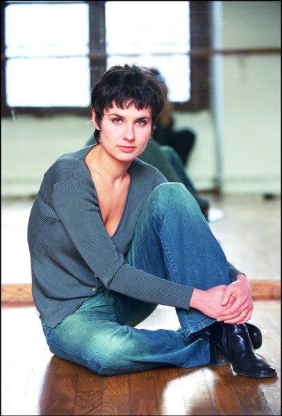 02/00/2002.  Close-up Noemie Kocher, a French actress who plays in several French and English TV series.