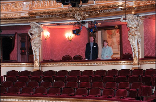 02/00/2002. Grand duke and duchess of Luxembourg, Henri and Maria Theresa, in Paris