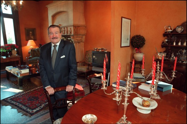 02/00/2002. Close up Jacques Baumel mayor of Rueil Malmaison