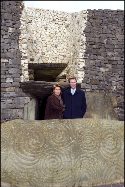 03/05/2002. Grand Duke Henry and Maria Teresa of Luxembourg