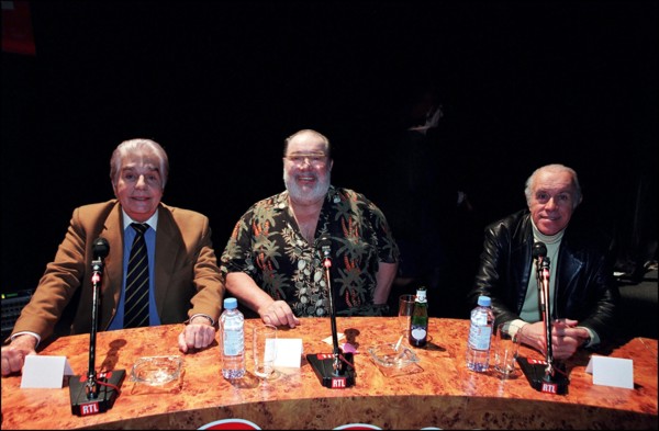 03/21/2002. 25th anniversary of RTL radio show "Les grosses tetes".
