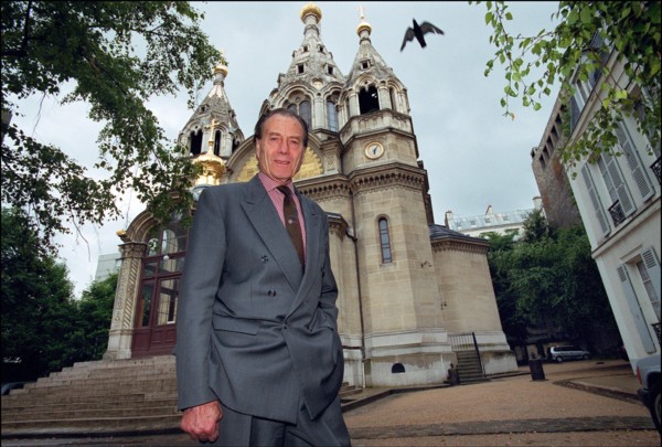 10/00/2001. Count Piotr Cheremetiev, president of the French society of Russian music, at the Sergei Rakhmaninov Russian conservatoire in Paris.