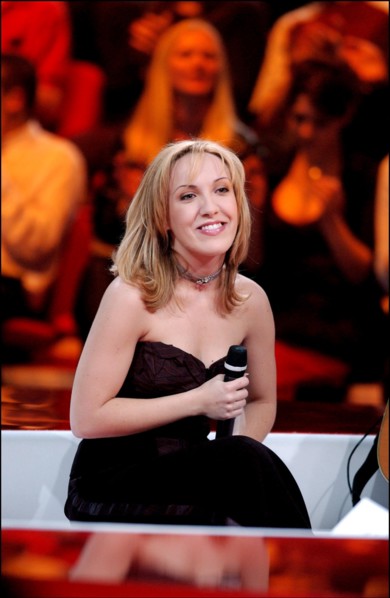 04/03/2002. French TV show "En route pour l'Eurovision".
