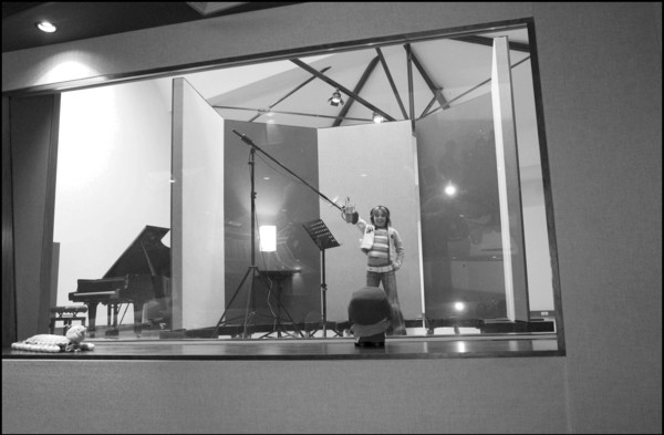 04/18/2002.  French singer Priscilla record her first album.