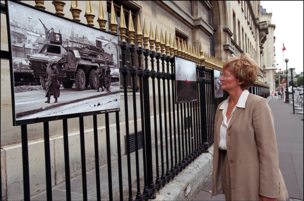 04/00/2002. Nicole Notat is about to leave the leadership of CFDT (French Democratic Work Confederation).