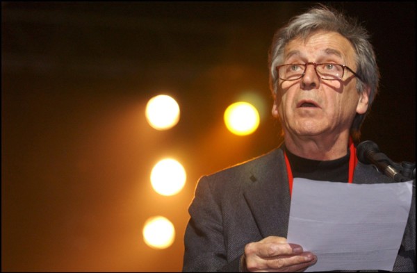 04/28/2002. French artists' meeting against "Front National" party in Paris