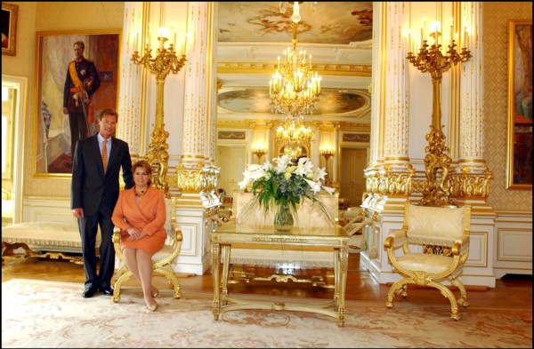 06/21/2002. Exclusive. Grand Duke Henri of Luxembourg and wife Maria-Teresa