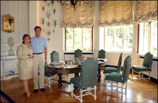 06/22/2002. Exclusive. Grand Duke Henri of Luxembourg and wife Maria-Teresa