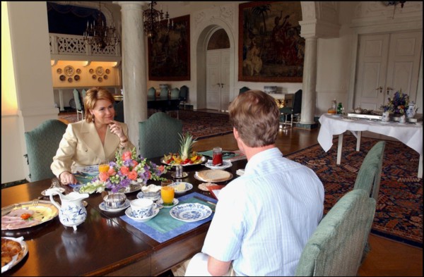 06/22/2002.  Grand Duke Henri of Luxembourg and wife Maria-Teresa