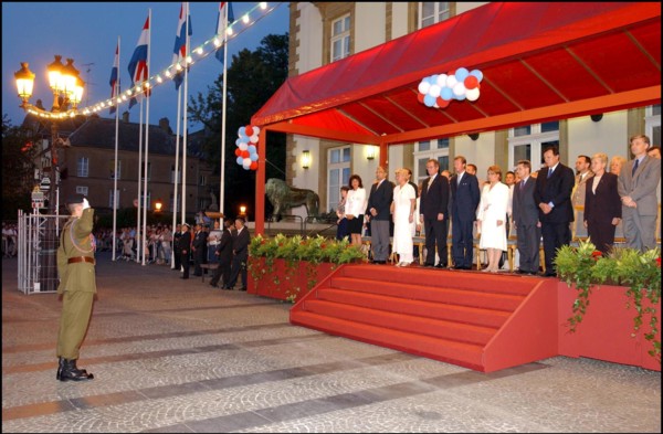 06/25/2002. Grand Duke Henri Luxembourg and Grand Duchess Maria Teresa