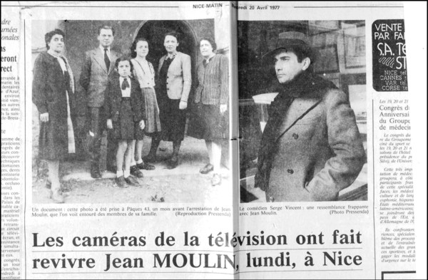 04/07/2002. Jean Moulin's friend, Colette Dreyfus.