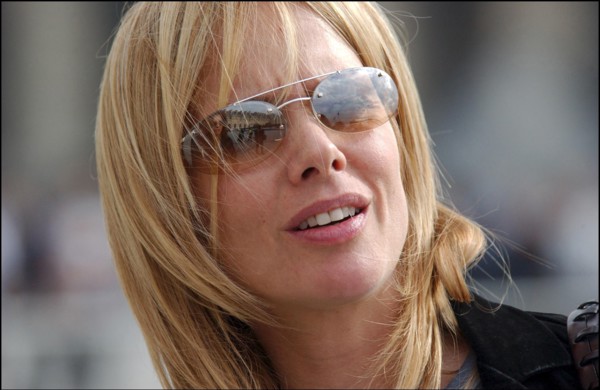 10/00/2002. Close up Rosanna Arquette in Paris.