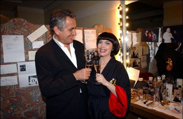 11/21/2002. Concert of Mireille Mathieu at the Olympia