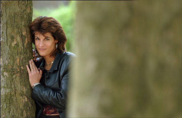04/30/2003. EXCLUSIVE Mireille Calmel, French writer