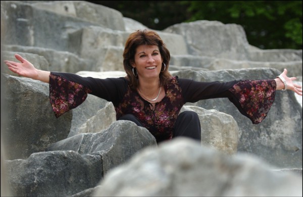 04/30/2003. EXCLUSIVE Mireille Calmel, French writer