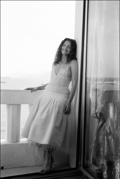 05/00/2003. The private side of stars during the 56th Cannes Film Festival.