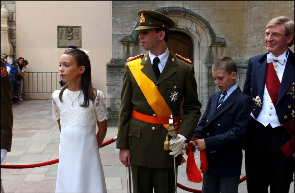 06/23/2003. Grand Duchy of Luxembourg celebrates National Day