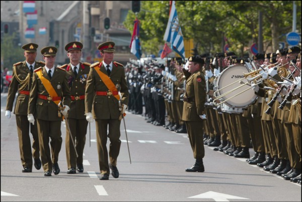 06/23/2003. Grand Duchy of Luxembourg celebrates National Day