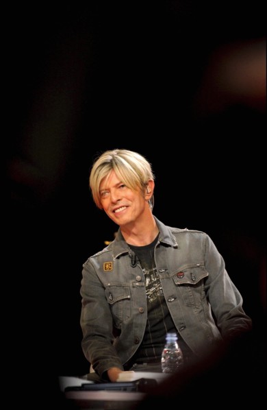 David Bowie sur le plateau de Trafic Musique sur France 2