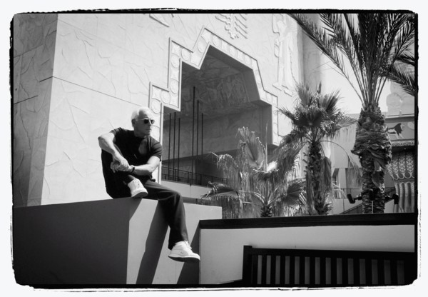 09/00/2003. **EXCLUSIVE** Giorgio Armani receives first the "Rodeo Drive Walk of Style" prize