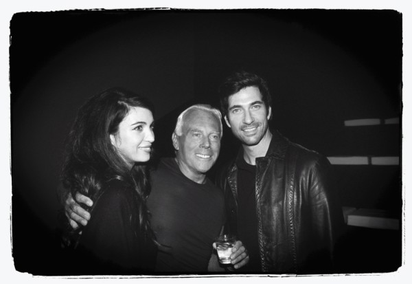 09/00/2003.  Giorgio Armani receives first the "Rodeo Drive Walk of Style" prize