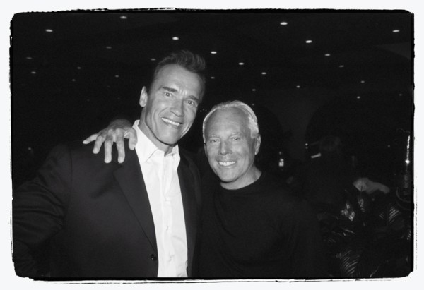 09/00/2003. **EXCLUSIVE** Giorgio Armani receives first the "Rodeo Drive Walk of Style" prize