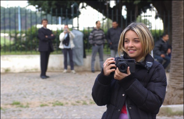 01/00/2004. French singer Priscilla shooting her new clip