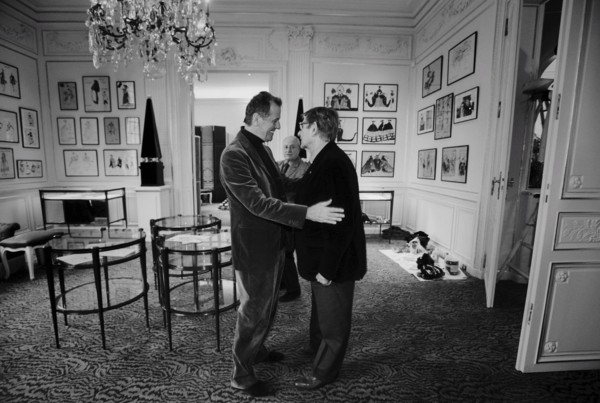 03/00/2004. Legendary fashion designer Yves Saint Laurent opens a museum dedicated to his past work