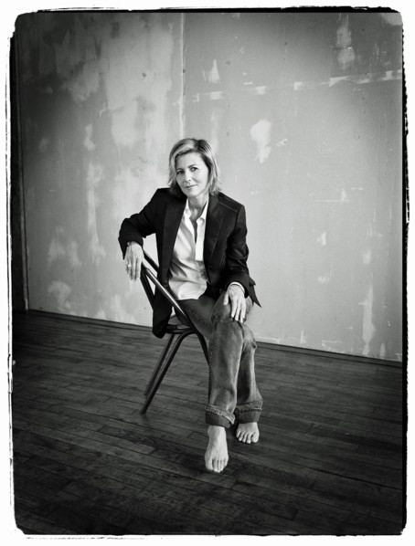 06/00/2004. Close-up Claire Chazal.