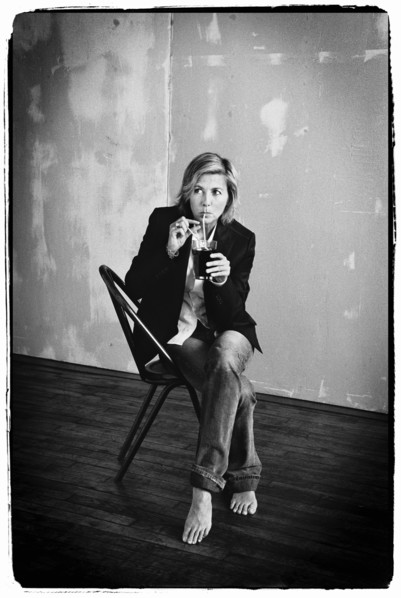 06/00/2004. Close-up Claire Chazal.
