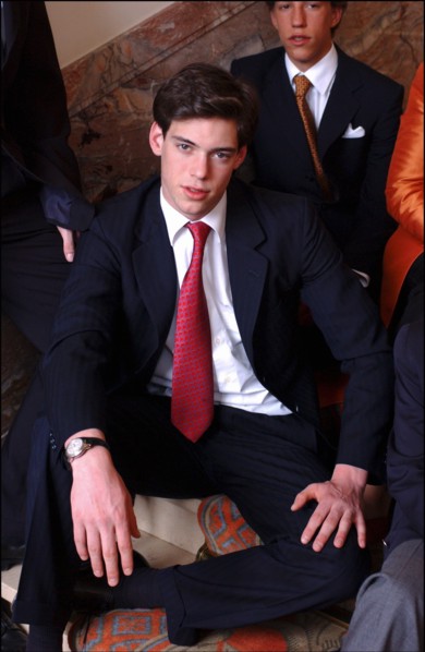 04/18/2004.  The Grand Ducal family of Luxembourg celebrates the birthdays of Grand Duke Henri and his son Prince Sebastien.