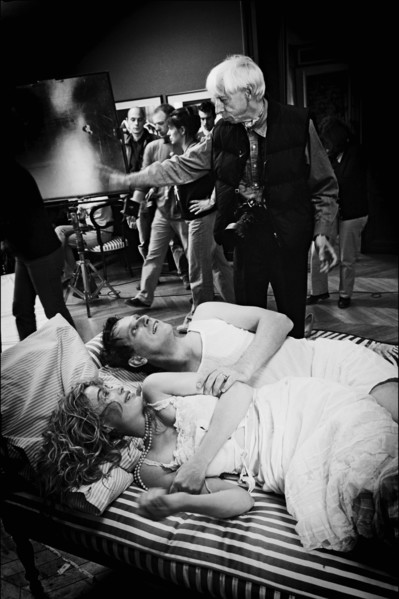 11/00/2005. Tournage "Un fil à la patte" de Michel DEVILLE