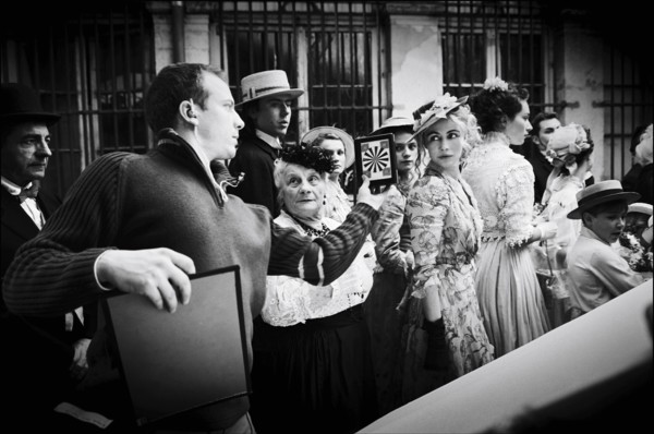 11/00/2005. Tournage "Un fil à la patte" de Michel DEVILLE