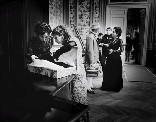 11/00/2005. Tournage "Un fil à la patte" de Michel DEVILLE