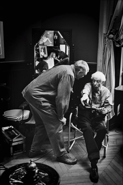 11/00/2005. Tournage "Un fil à la patte" de Michel DEVILLE