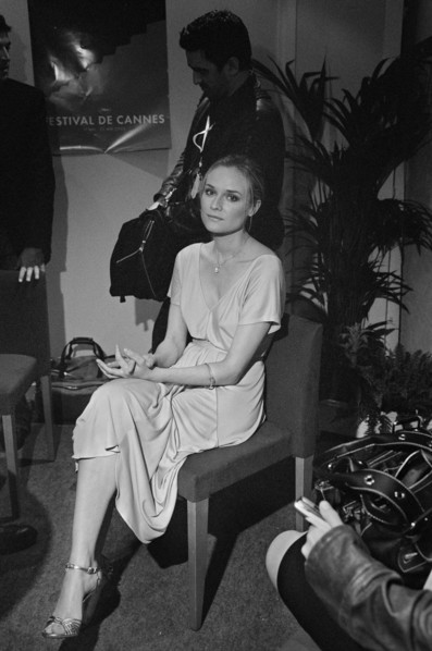 05/13/2005. 58th Cannes film festival - Behind the Scene.