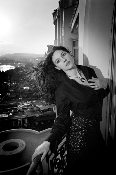 05/14/2005.  58th Cannes film festival: Monica Bellucci at the Hotel Martinez.