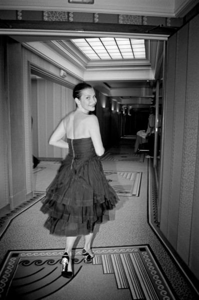 05/13/2005. 58th Cannes film festival - Behind the Scenes : Geraldine Pailhas at the Martinez.