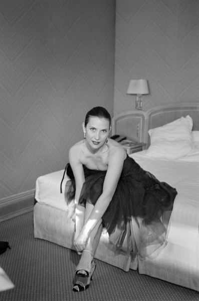 05/13/2005. 58th Cannes film festival - Behind the Scenes : Geraldine Pailhas at the Martinez.