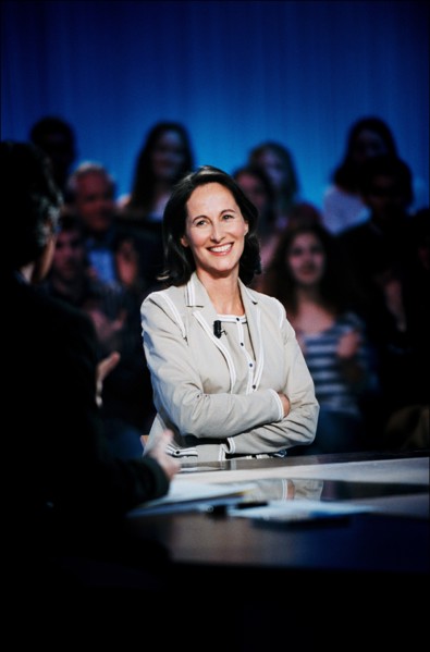 04/11/2006. Segolene Royal on Canal Plus talk show "Le Grand Journal."