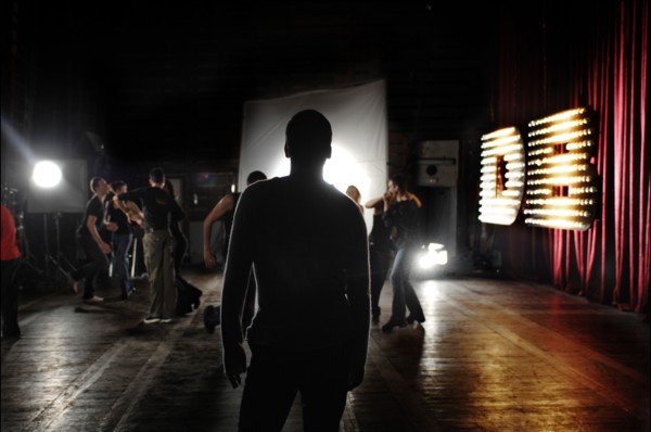 03/00/2007. Dany Brillant on the set of his video : 'Histoire d'Amour'.