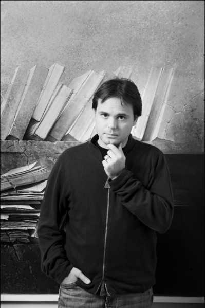 10/09/2008. EXCLUSIVE. Close up french writer Romain Sardou.
