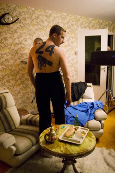 On the set of the movie "Je vais te manquer ", by Amanda Sthers.