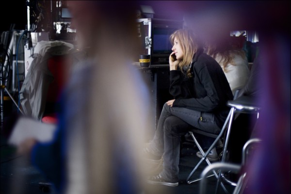 On the set of the movie "Je vais te manquer ", by Amanda Sthers.
